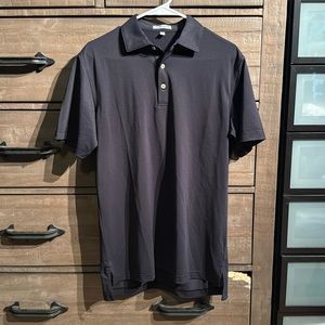 Peter Millar Summer Comfort Black Polo Small